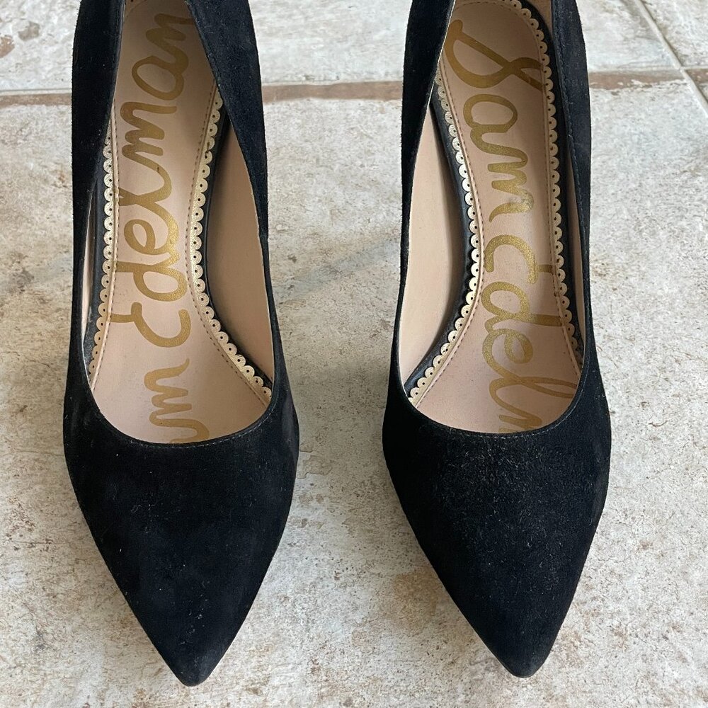 Sam Edelman Black Suede Pumps